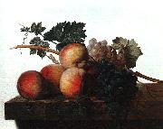 John Johnston Still Life with Fruit fhf oil painting artist